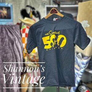 The Simpsons 2012 500th episode sz small promo tee A30
